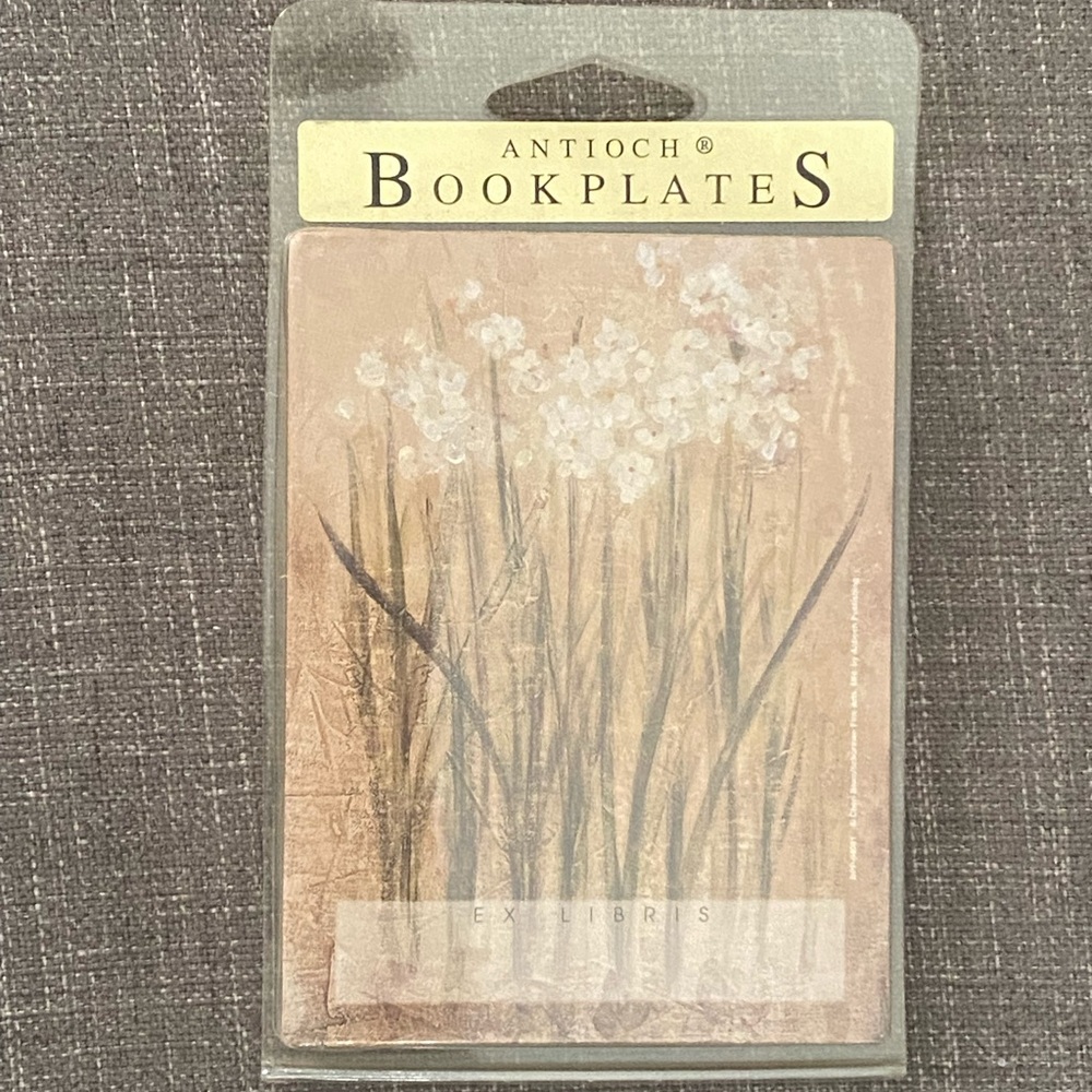Antioch Bookplates Ex Libris Decorative Book Labels NEW